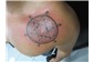 Estrela de Davi Baixo Relevo Tattoo
